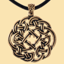 Keltisches Amulett  "Ciorcal"  - Bronze